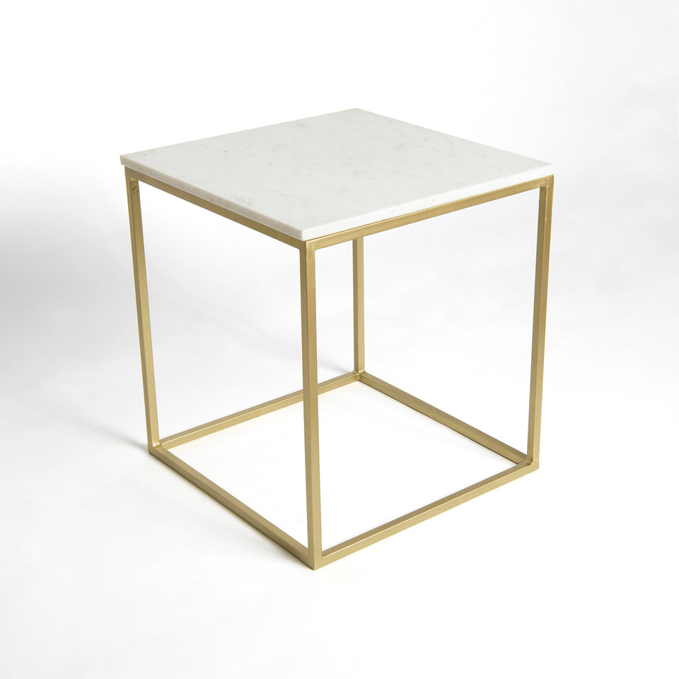 Piers Square Marble Table