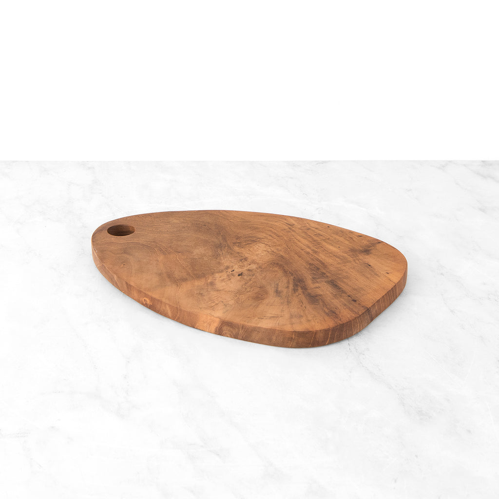 Egg Shaped Teak Cutting Board – BHFhome