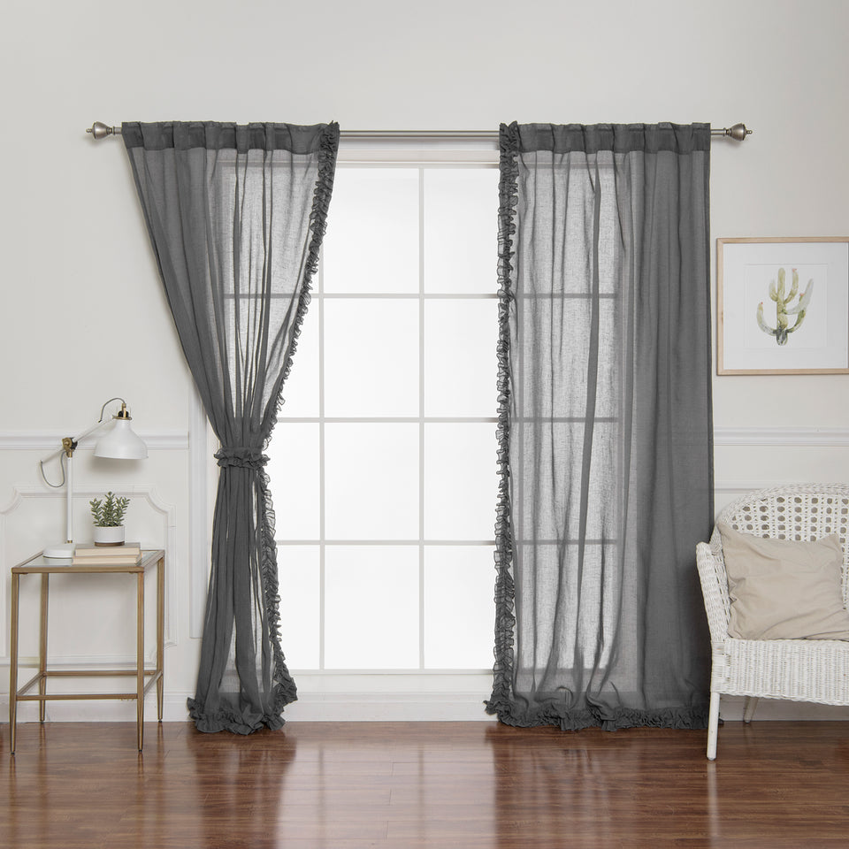 Small Ruffle Curtains