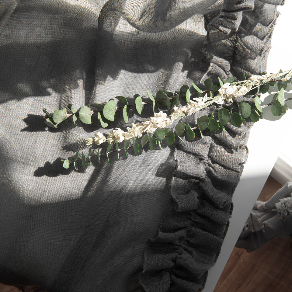 Small Ruffle Curtains