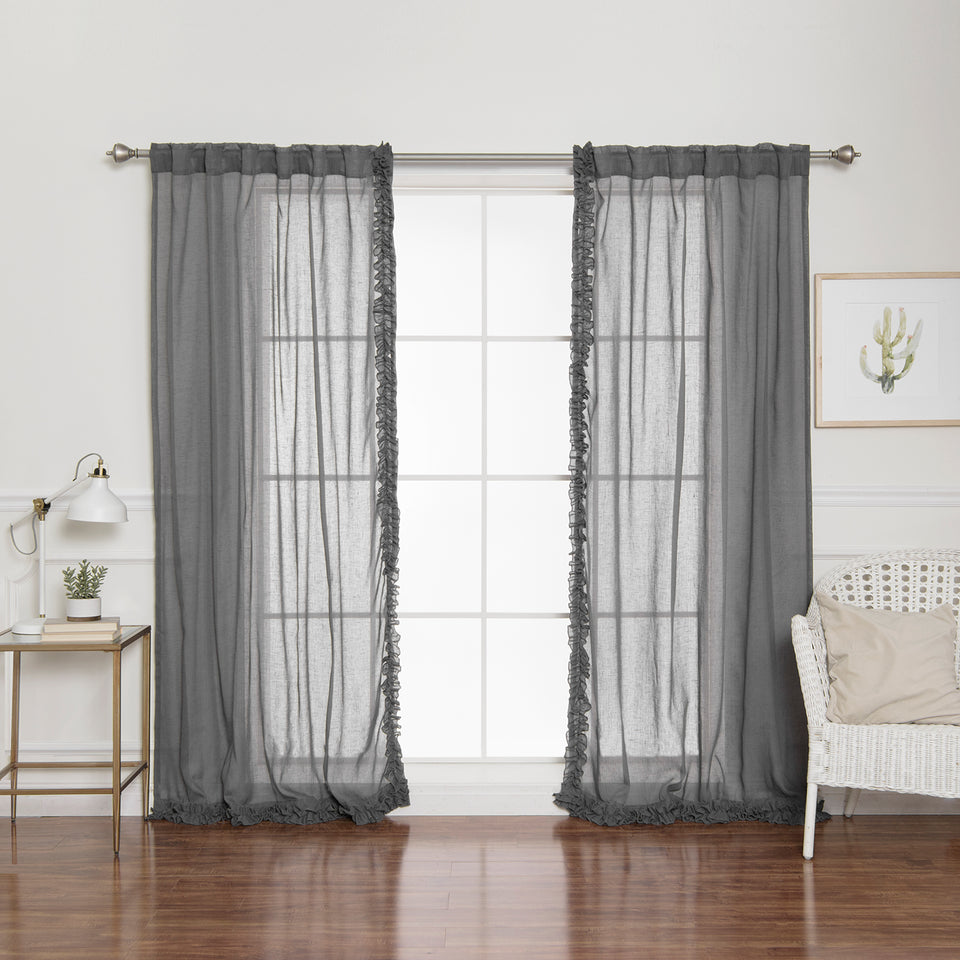 Small Ruffle Curtains