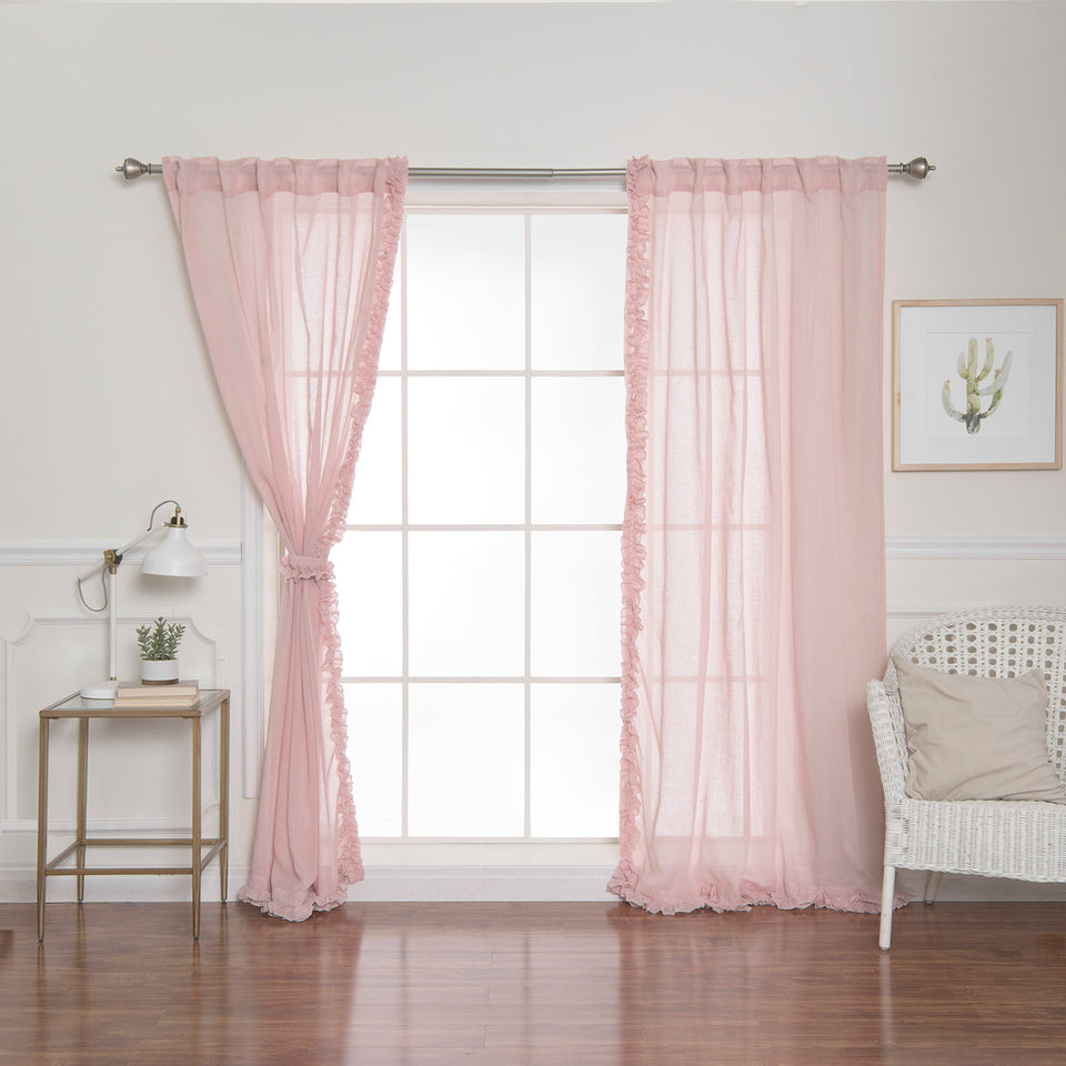 Small Ruffle Curtains