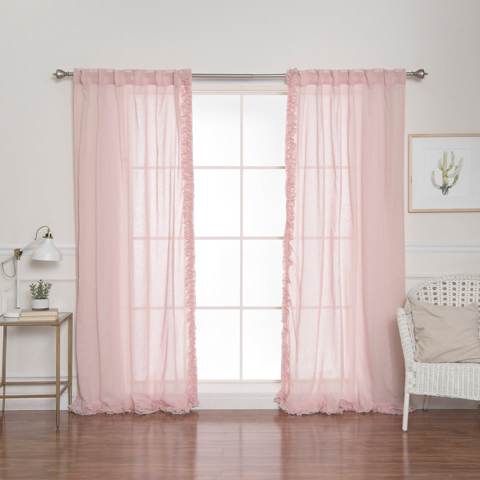 Small Ruffle Curtains