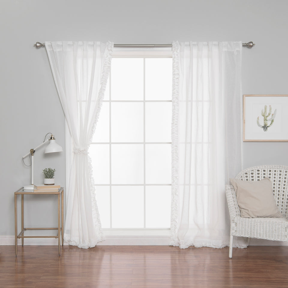 Small Ruffle Curtains