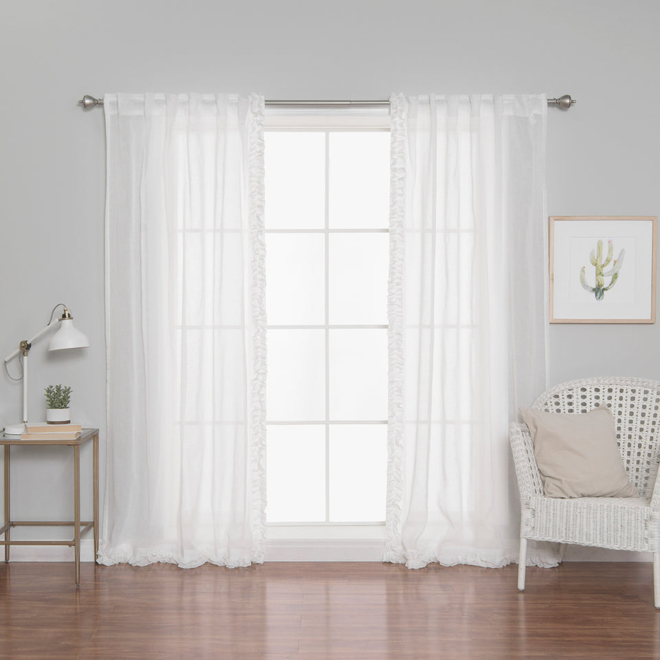 Small Ruffle Curtains