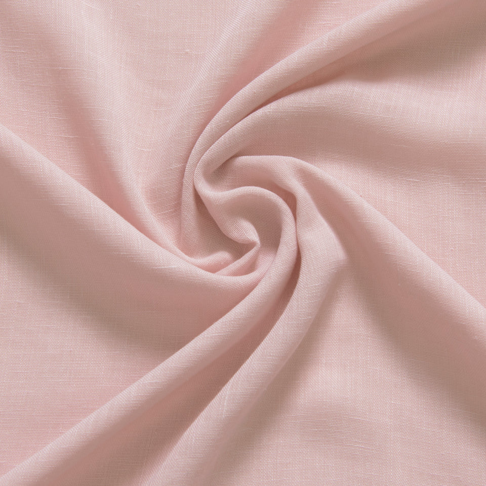 Faux Linen Romantic Tie Top Curtains