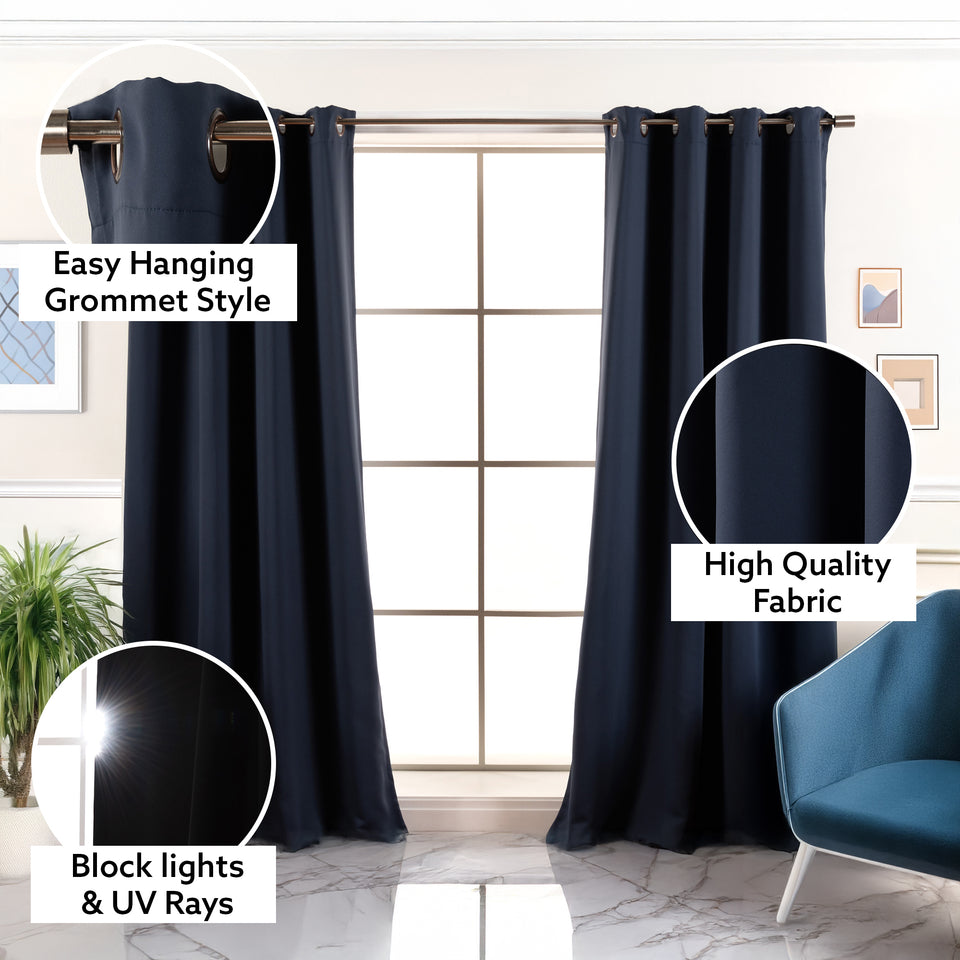 MAX Blackout Curtains Set