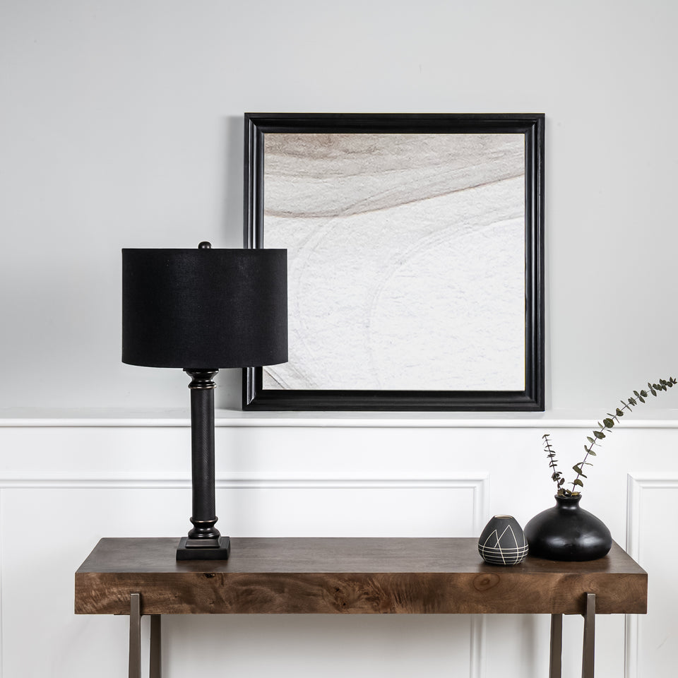 Midnight Grace Tall Textured Metal Lamp