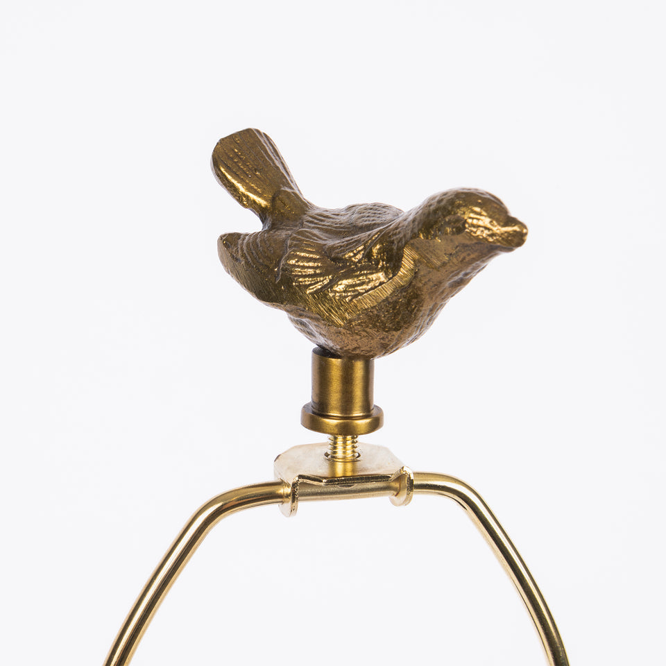 Golden Fable Birds Branch Table Lamp