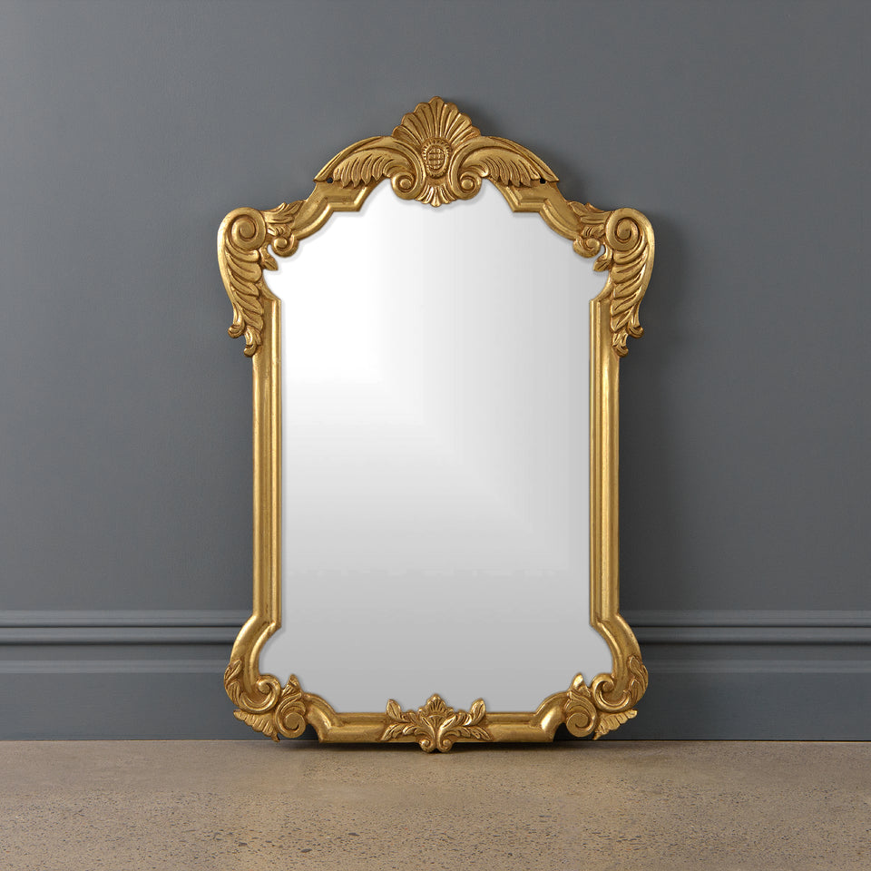 Rectangle Baroque Arch Mirror