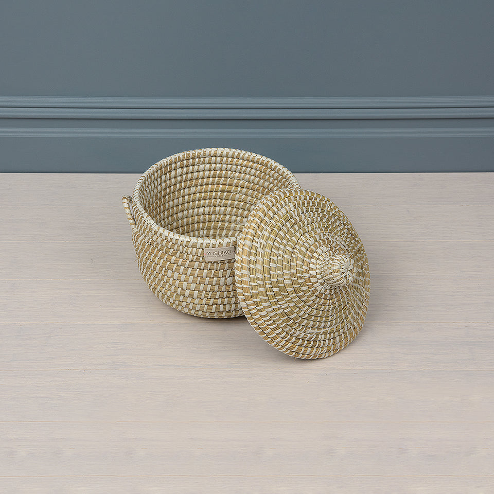 African Coiled Basket Set