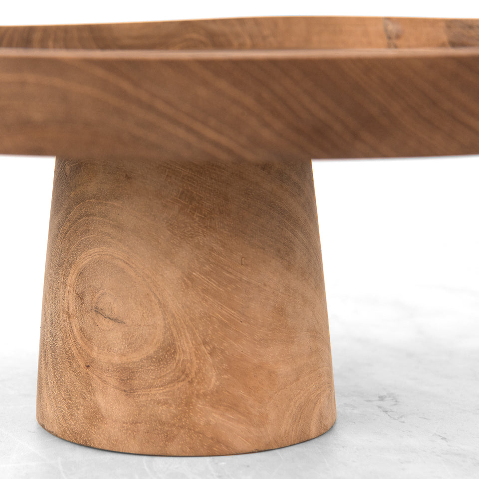 Teak Cake Stand