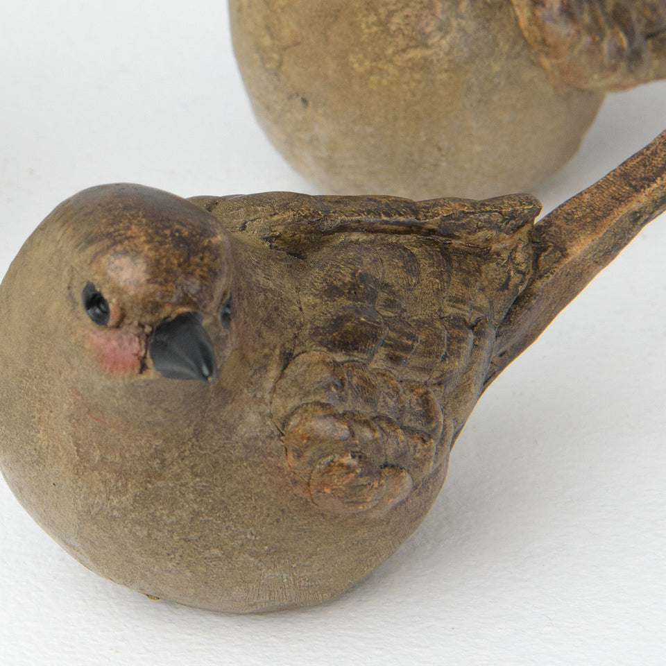 Resin Bird Figurine Set