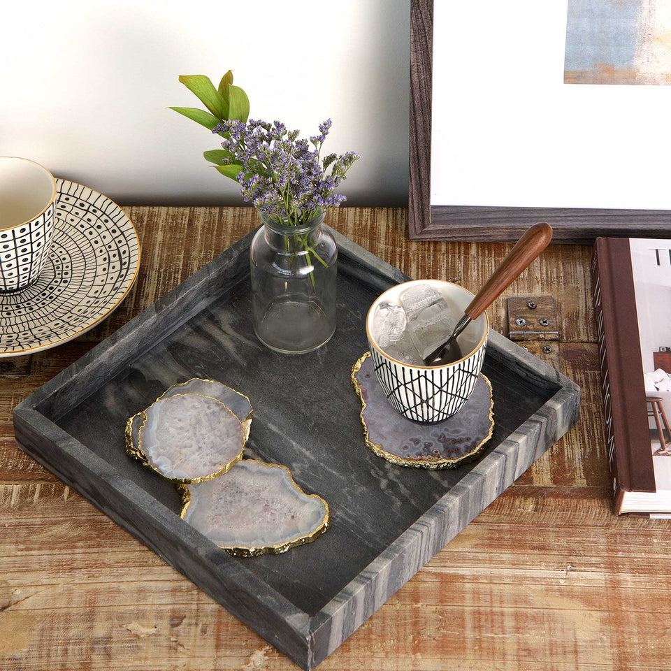 Marble Square Tray