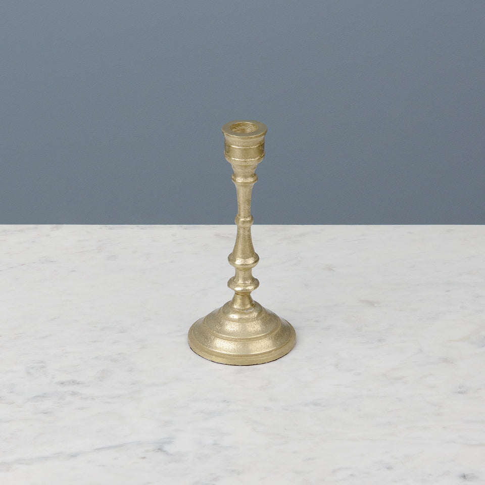 Brass Finish Candleholders