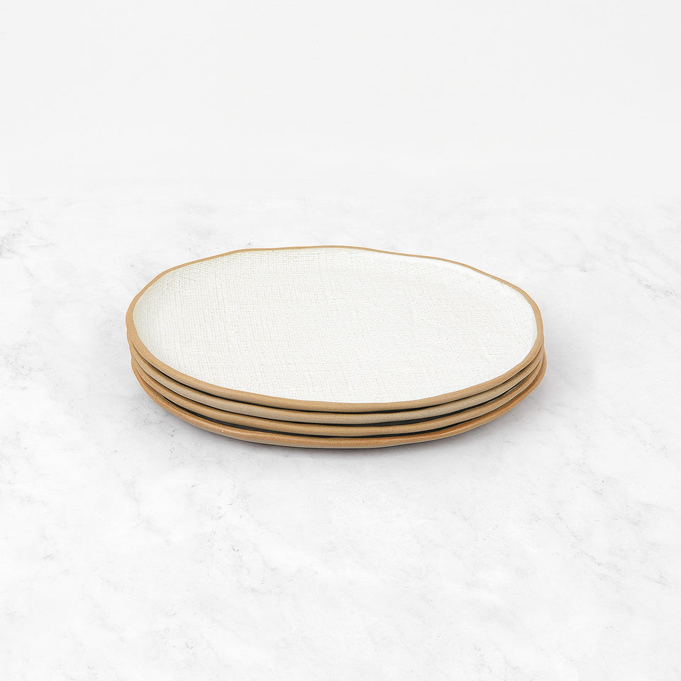Textured Stoneware Plate