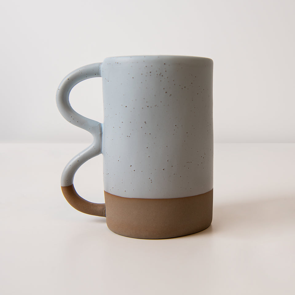 Matte Speckled Stoneware Mug