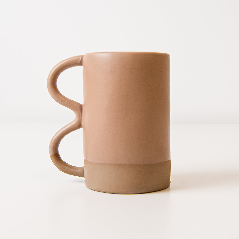 Matte Speckled Stoneware Mug