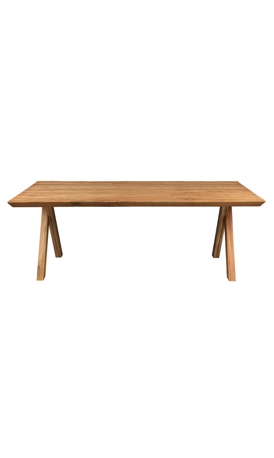 Bayan Teak Dining Table with X-shaped Legs