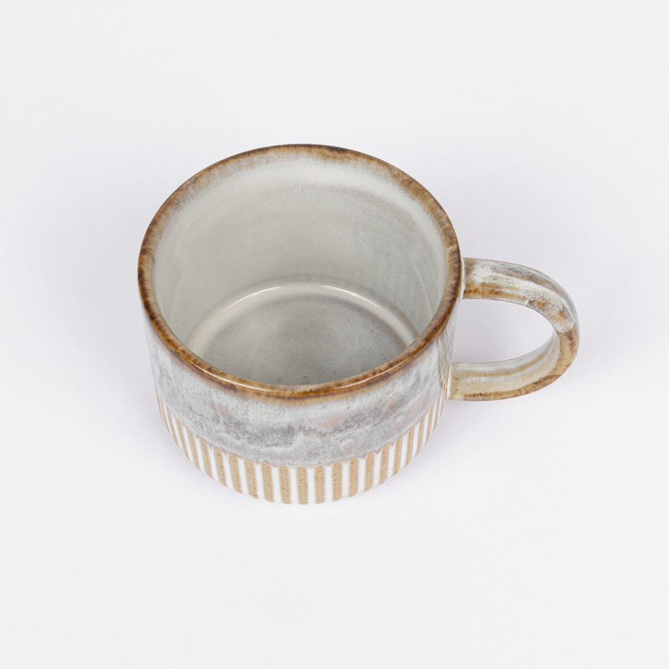 Mug with Ribbed Bottom