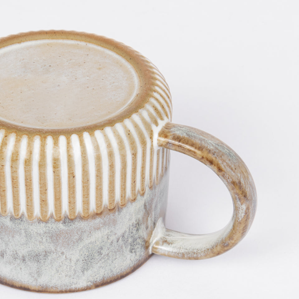 Mug with Ribbed Bottom