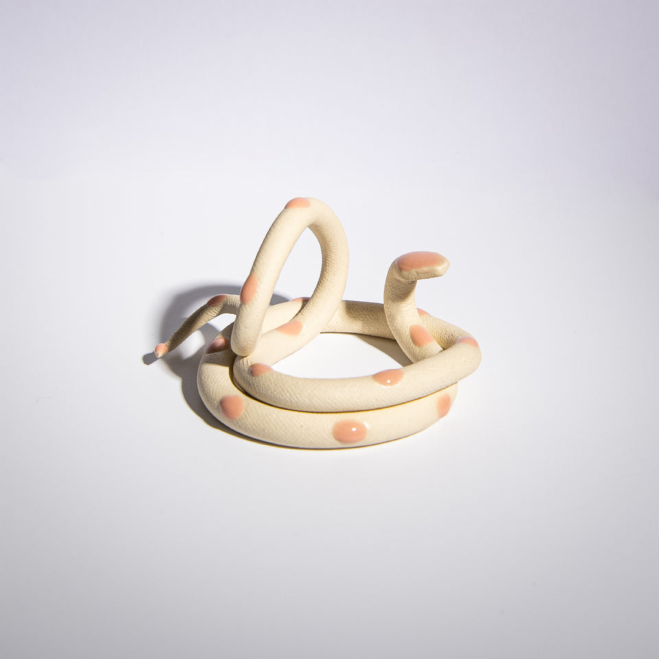 Handmade Ceramic Snake