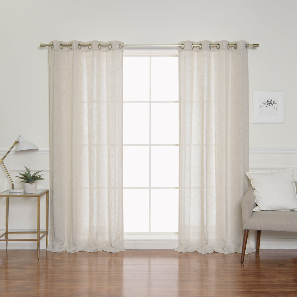 Linen Blend Curtains