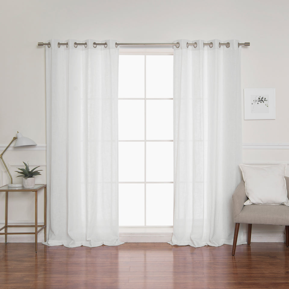 Linen Blend Curtains