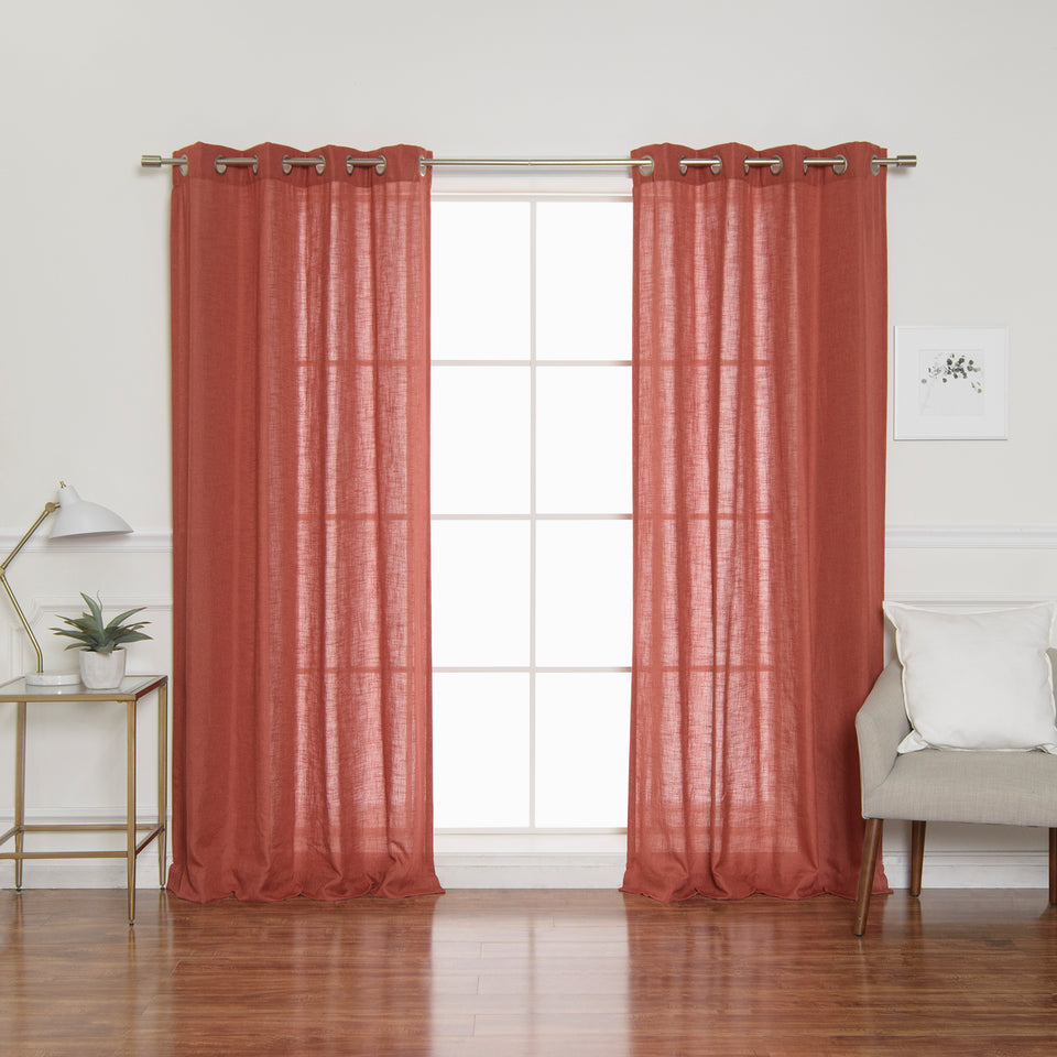 Linen Blend Curtains