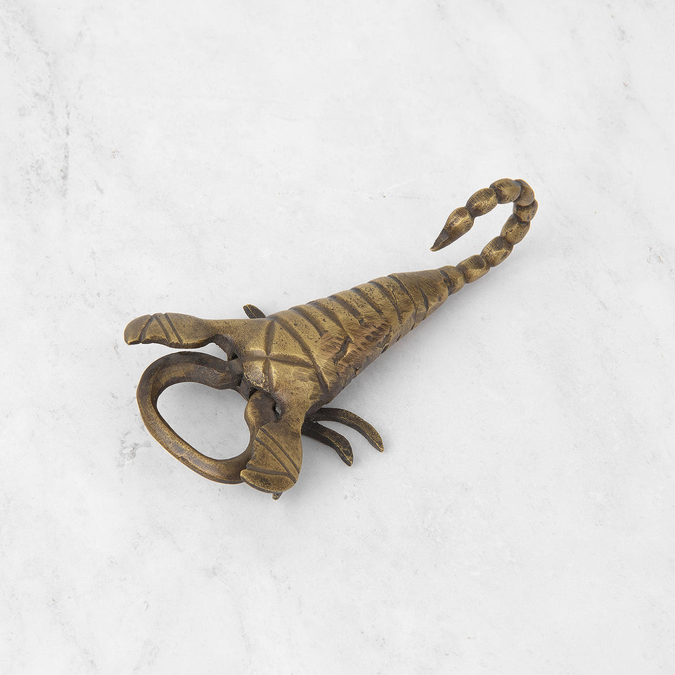 Brass Scorpion Lock