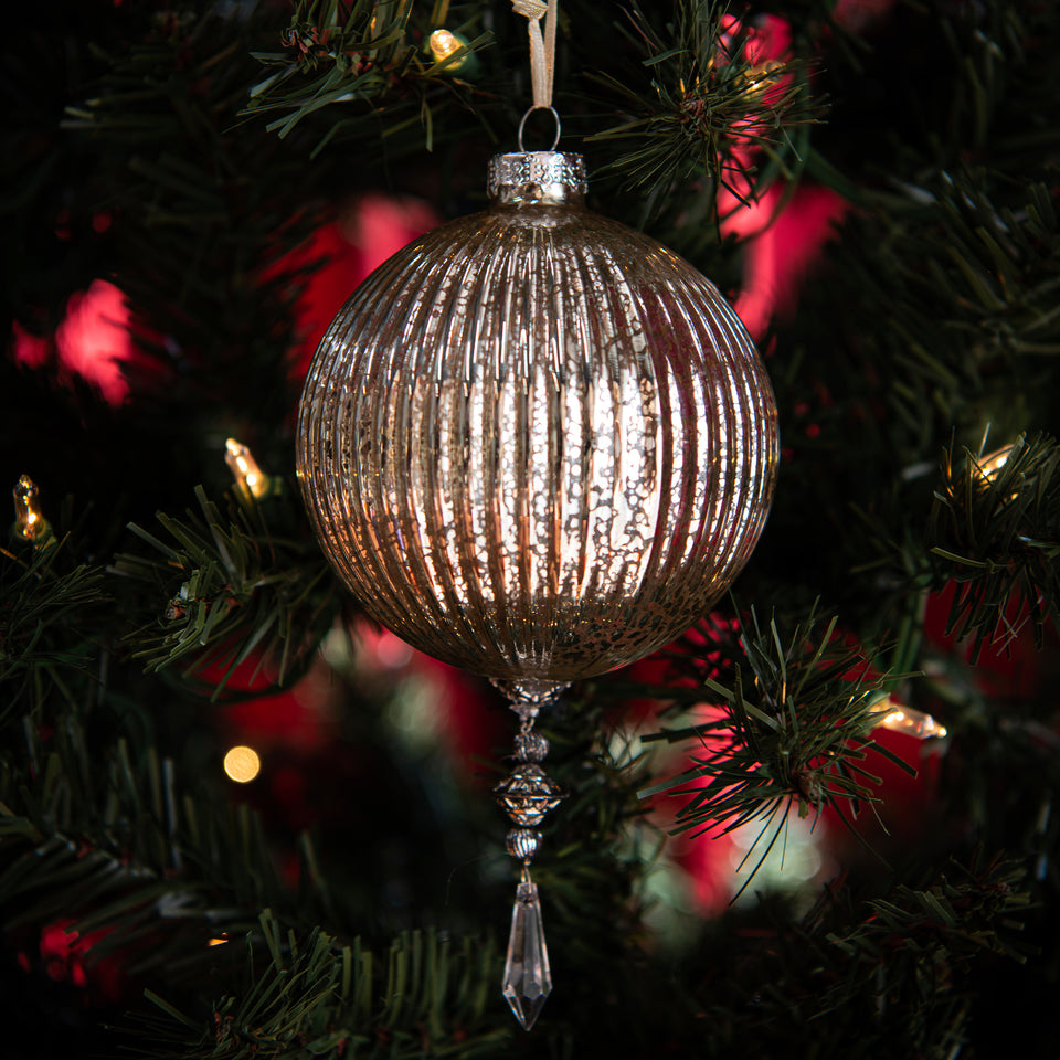 Mercury Glass Ornament - Ball