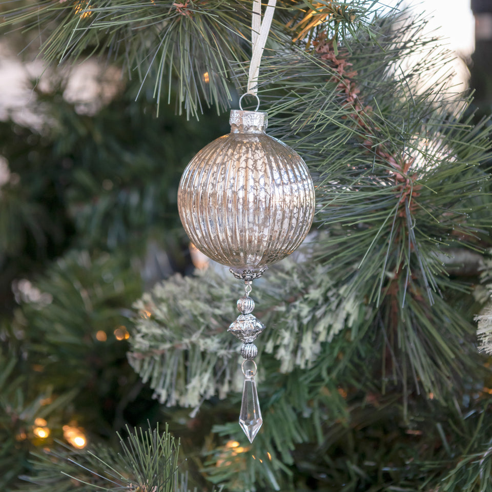 Mercury Glass Ornament - Ball