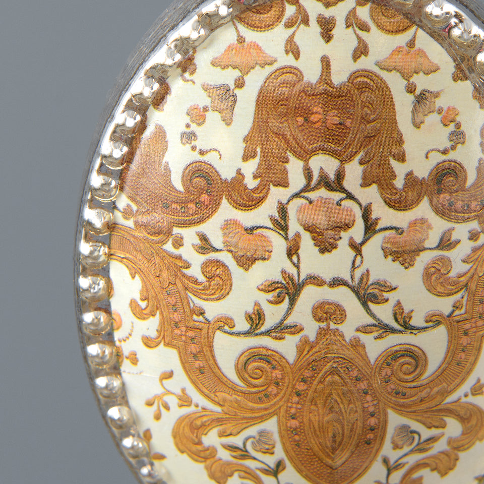 Mercury Glass Ornament – Oval Fetes Royales