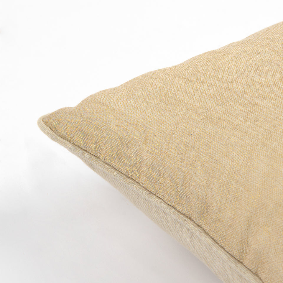 Metallic Linen Pillow