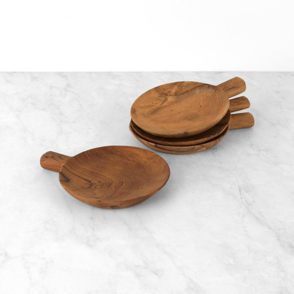 Teak Paddle Tray