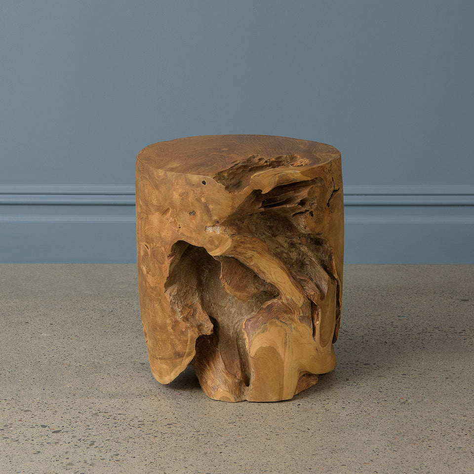 Solid Teak Stool