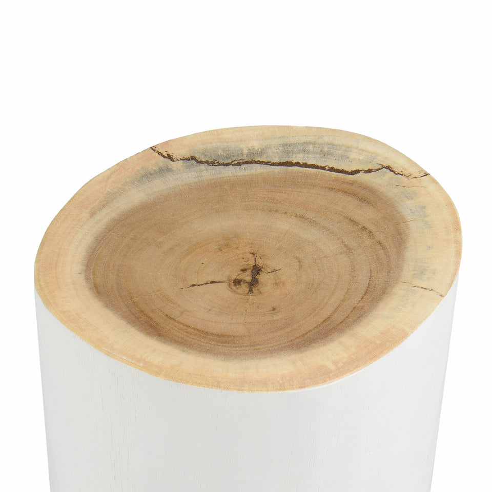 Suar Log Stool