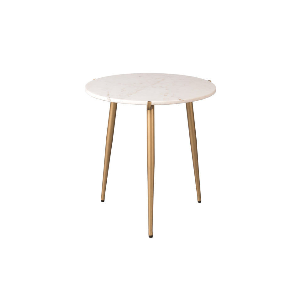 Avenlee Round Marble Side Table