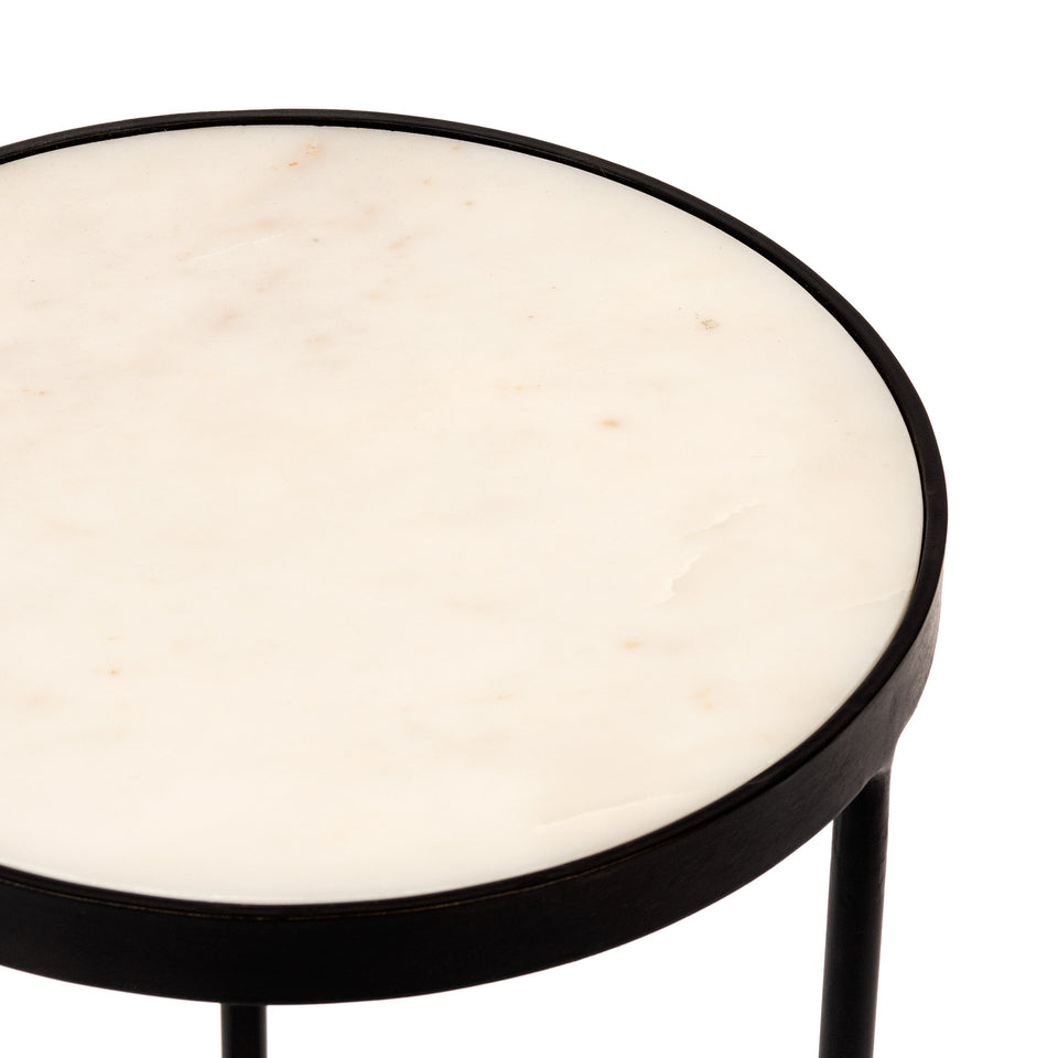 Round Marble Nesting Tables