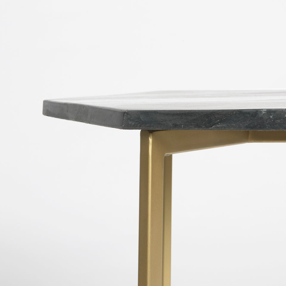 Piers Hexagon Marble Table