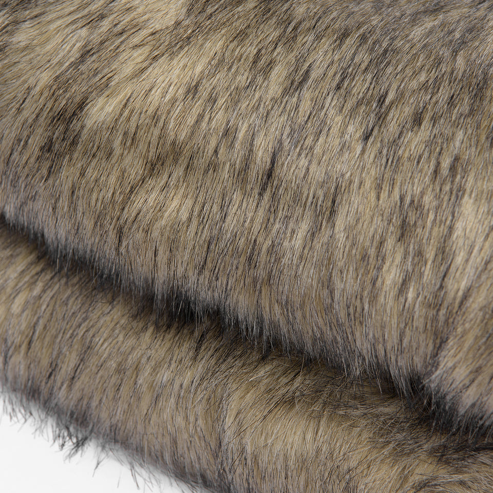 Faux Fur Throw - Tawny Fox