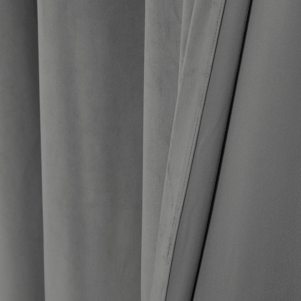 Luster Velvet Grommet Curtain